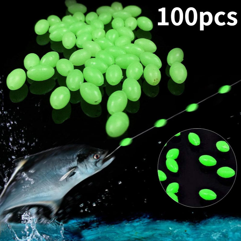 Fishing Lure Making Kit - 100 unids/lote cuentas de pesca luminosas