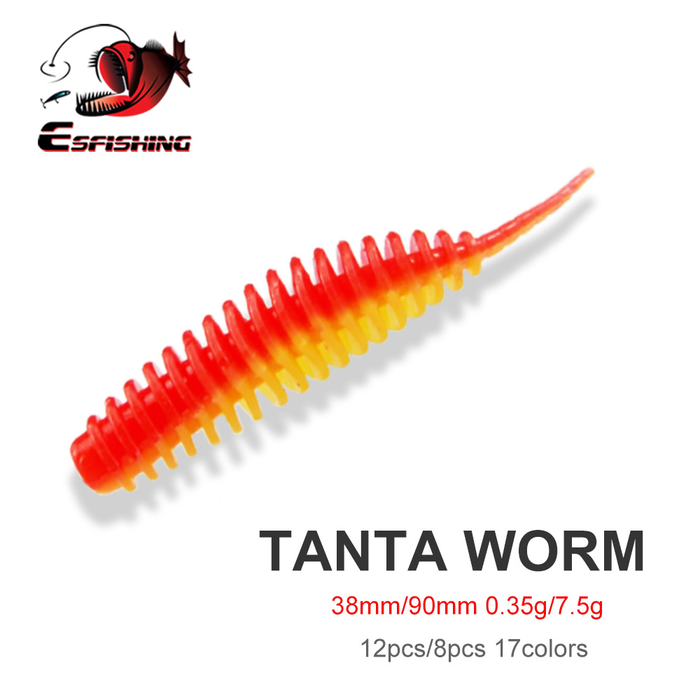 Fishing Lure Spoon - ESFISHING Señuelo de Pesca Tipo Gusano