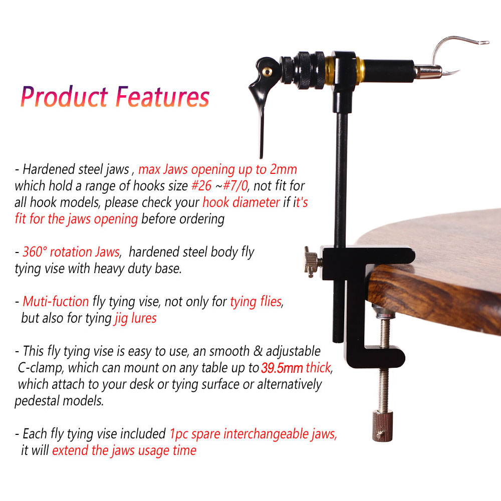 1PC 360 °   Mordaza de sujeció - Fishing Lure Making Kit reseña y precio