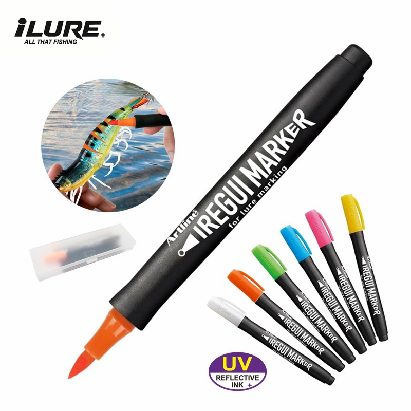 Nuevo Lápiz de Pintura Fluores - Fishing Lure Soft Plastic reseña y precio