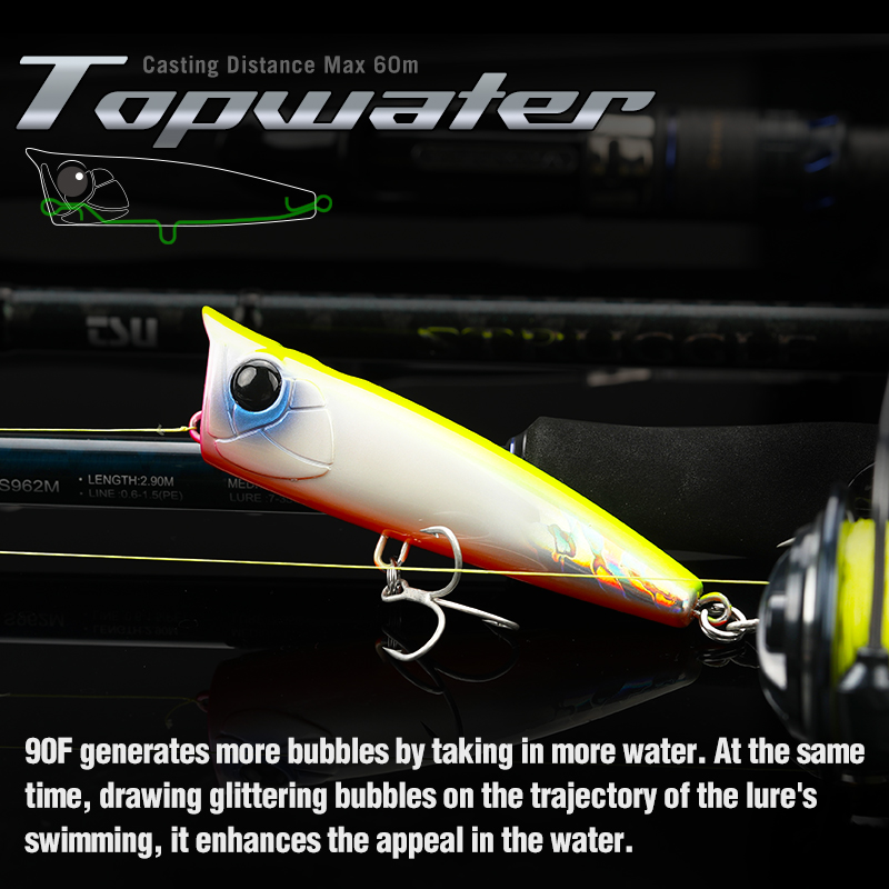 TSURINOYA-señuelo de pesca Top - Fishing Lure Popper reseña y precio