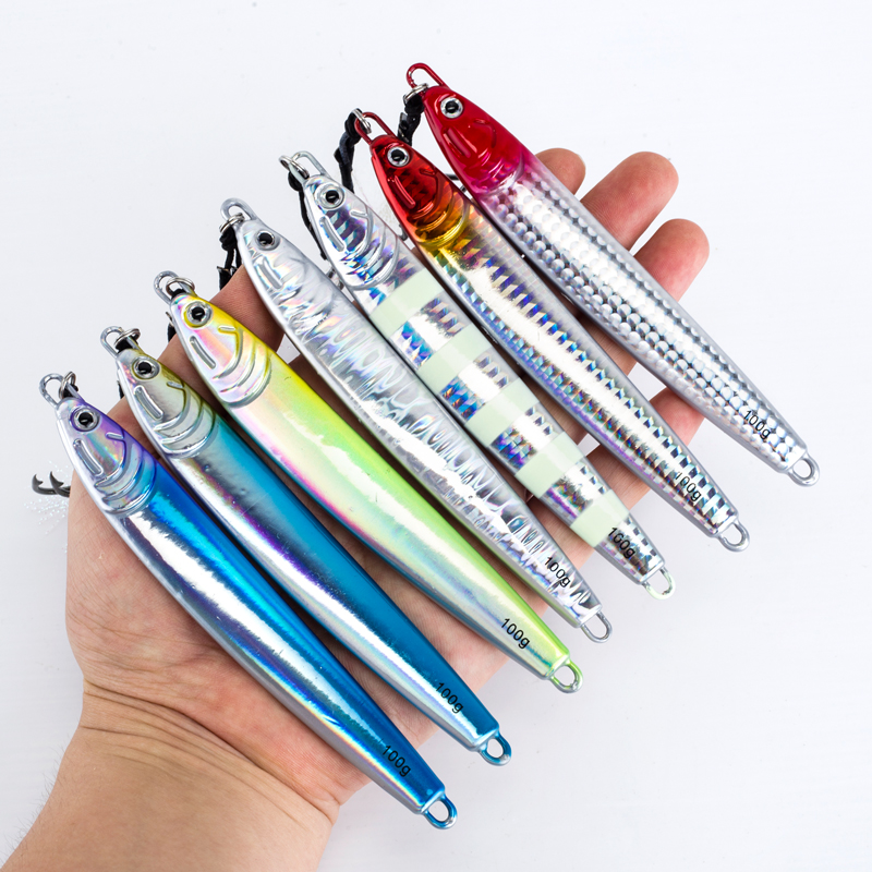 7 Uds 40g 60g 80g 100g señuelo - Fishing Lure Spoon reseña y precio