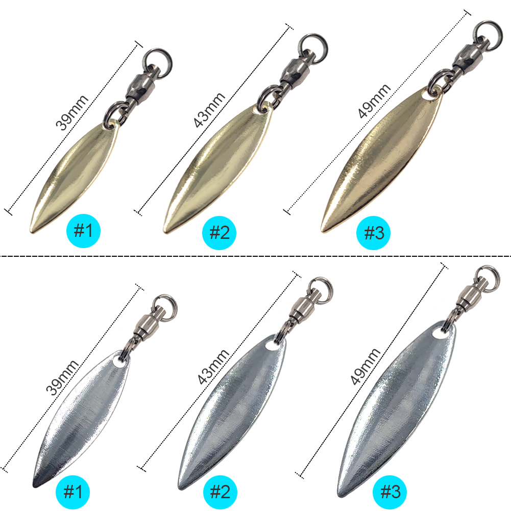 10 Uds hojas de sauce Spinner  - Fishing Lure Buzzbait reseña y precio