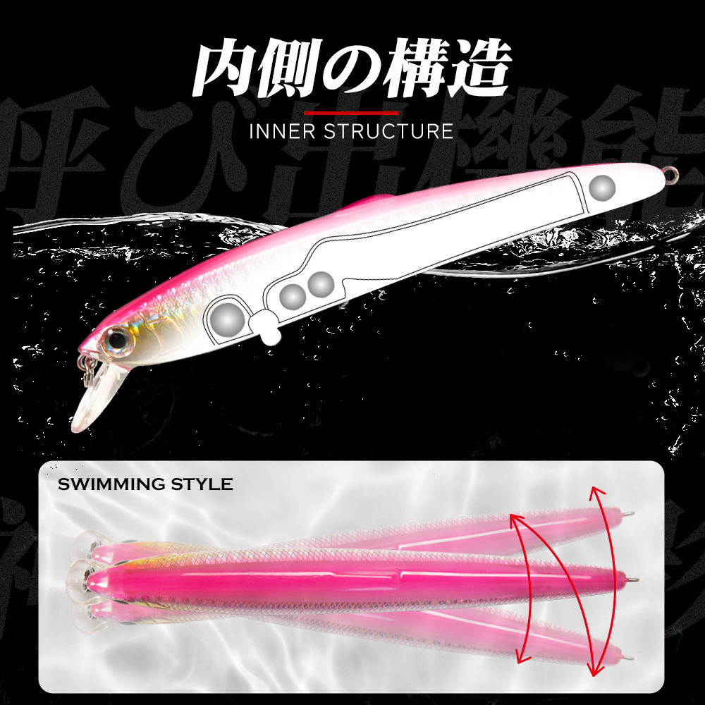 Hunthouse Smith Saruna Minnow  - Fishing Lure Jerkbait reseña y precio