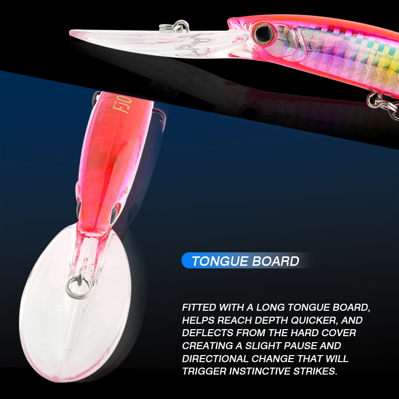 FJORD-señuelo de pesca flotant - Fishing Lure Jerkbait reseña y precio