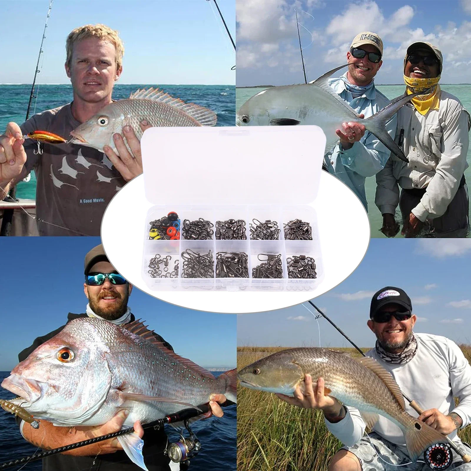 Kit de conectores giratorios d - Fishing Lure Making Kit reseña y precio