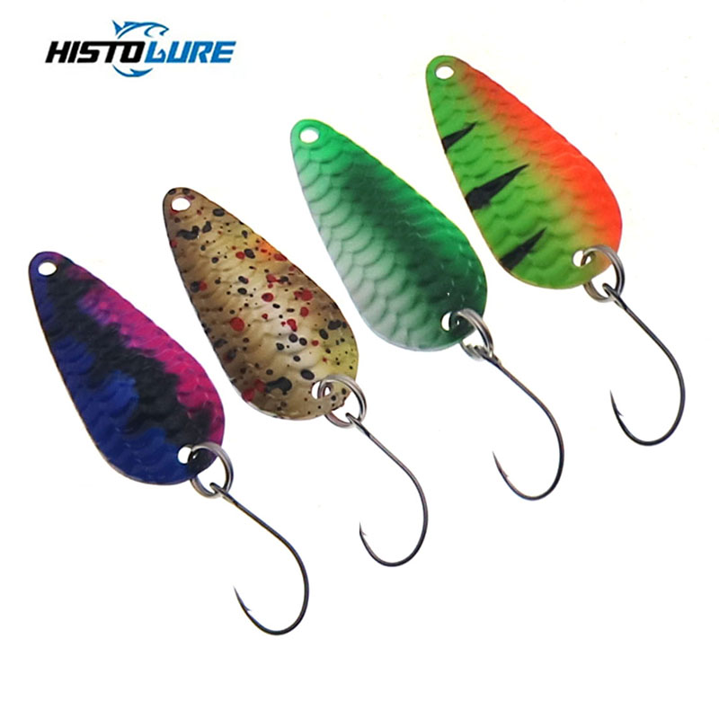 Cuchara de pesca de trucha, an - Fishing Lure Spoon reseña y precio