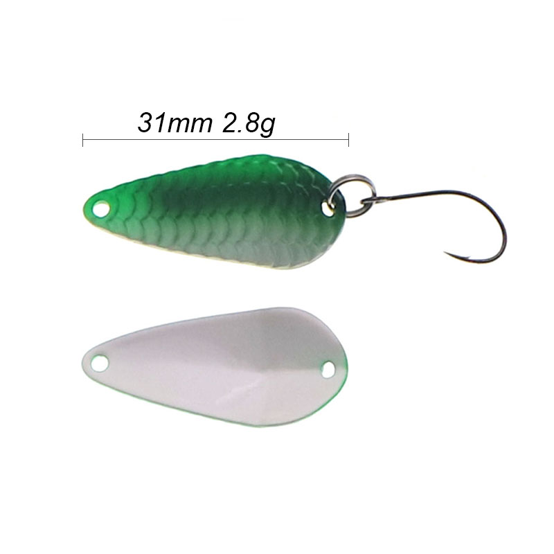 Cuchara de pesca de trucha, an - Fishing Lure Spoon reseña y precio