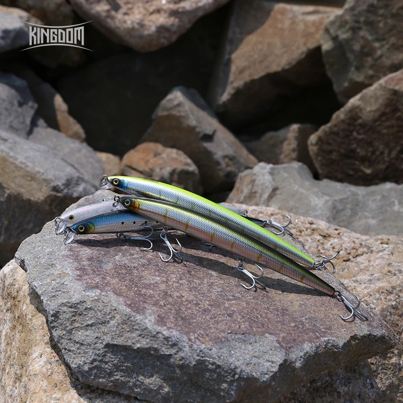 Kingdom-señuelo de pesca de fu - Fishing Lure Jerkbait reseña y precio