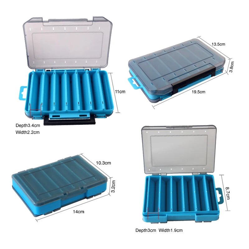 Caja de almacenamiento de apar - Fishing Lure Spinnerbait reseña y precio