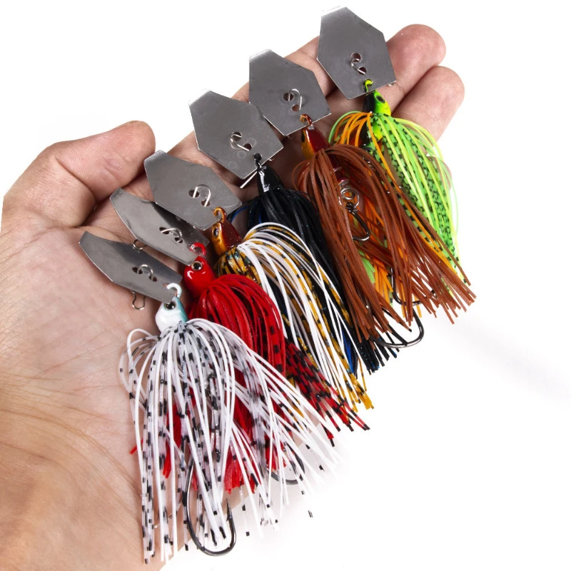 6 unids/set Chatterbait Señuel - Fishing Lure Buzzbait reseña y precio