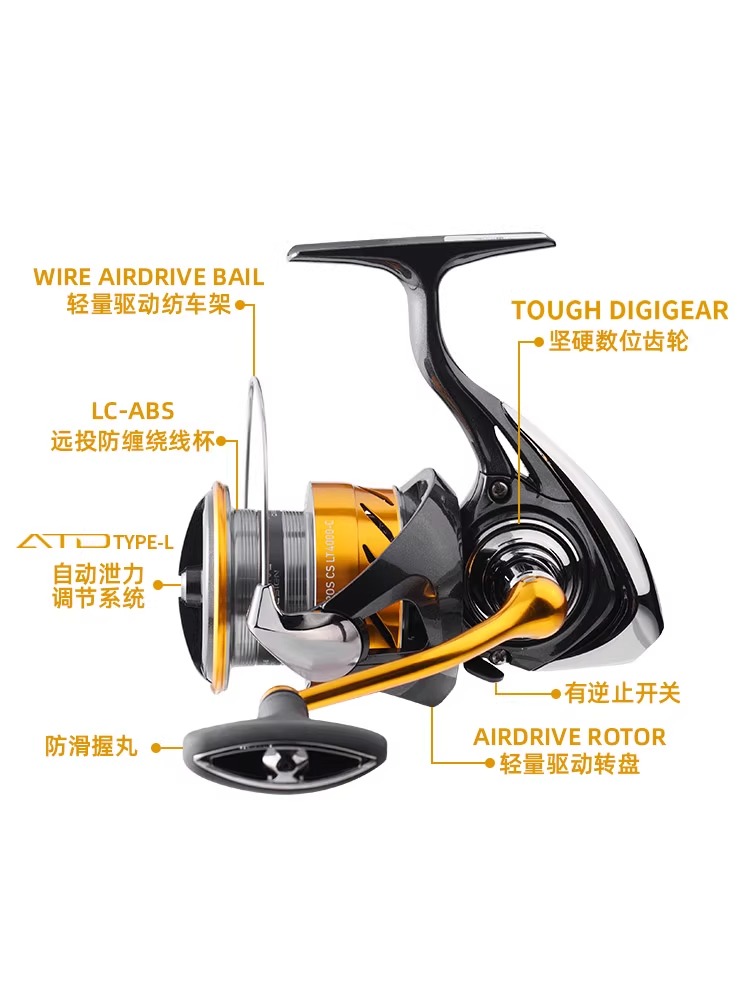 DAIWA-carrete de pesca girator - Abu Garcia Reel Max reseña y precio