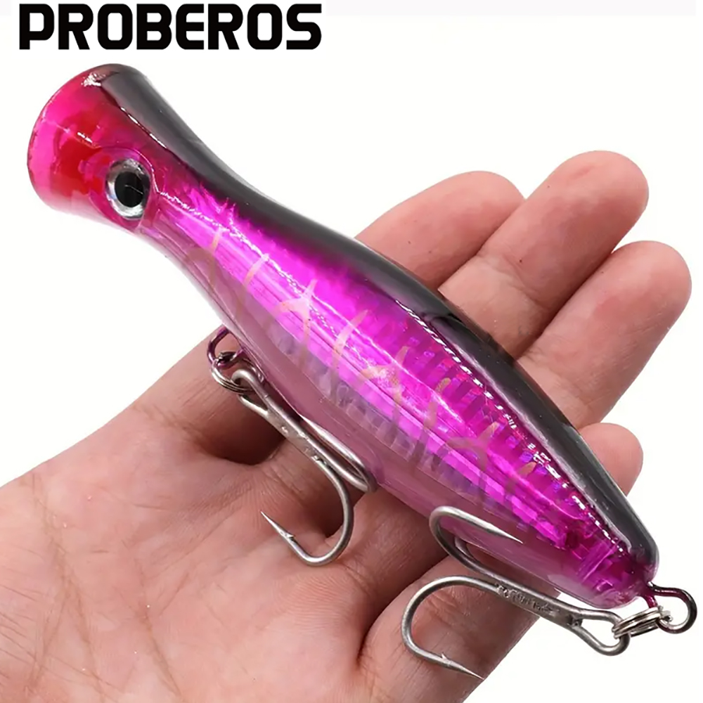 PROBEROS 1 pieza 13cm 43g Señu - Fishing Lure Popper reseña y precio