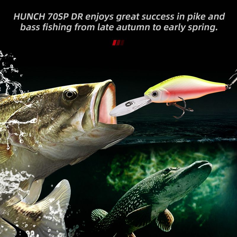 ALLBLUE HUNCH 70SP DR señuelo  - Fishing Lure Spinnerbait reseña y precio