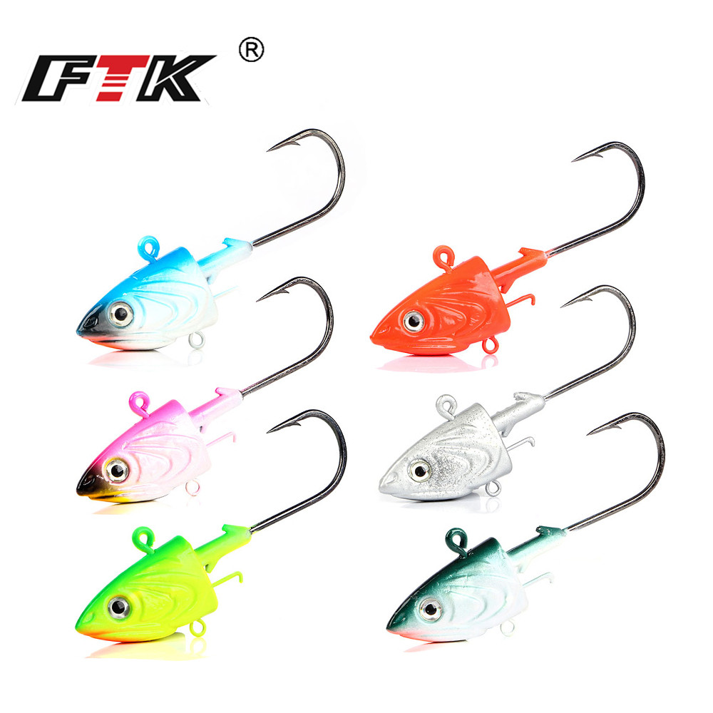 FTK-anzuelo de pesca con cabez - Fishing Lure Soft Plastic reseña y precio