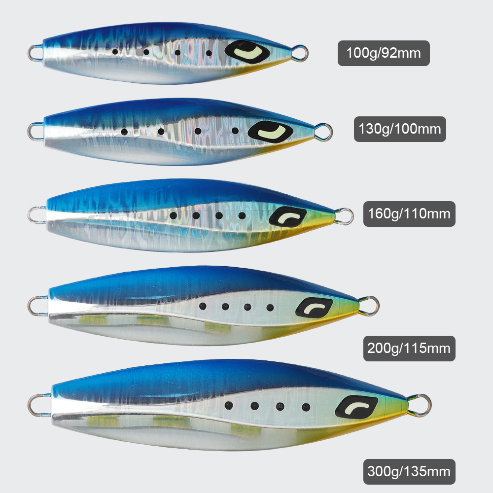 JIGGING PRO 100g 130g 160g 200 - Fishing Lure Spoon reseña y precio